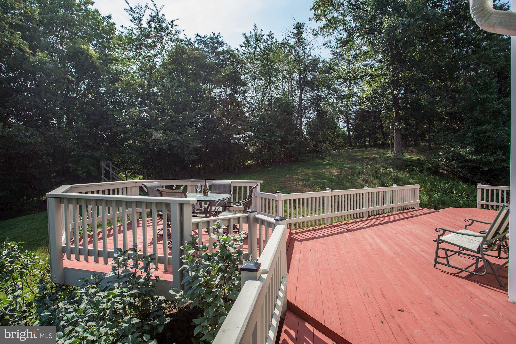 3929 Harrisville Road Mount Airy, MD 21771 - Photo 42 of 47 Deck looking out to woods
