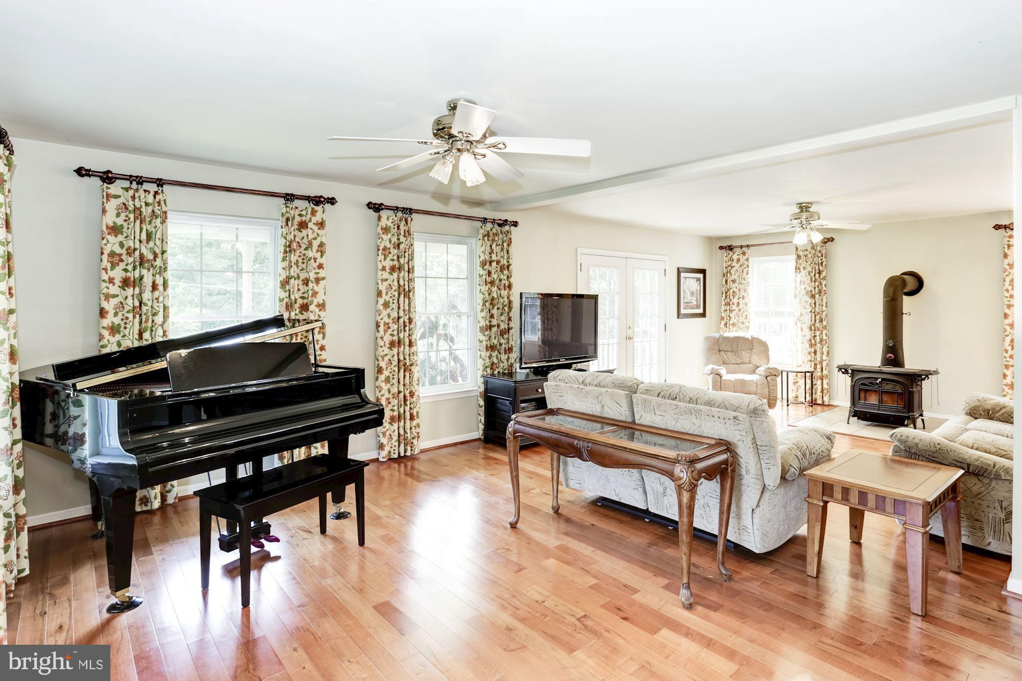3929 Harrisville Road Mount Airy, MD 21771 - Photo 6 of 47 Great room with many windows, beautiful flooring