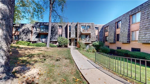 a view of city from a balcony