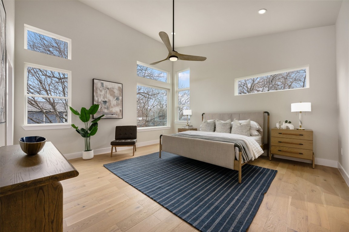 1004 Karen Avenue Austin, TX 78757 - Photo 14 of 29 a living room with furniture two window and a chandelier