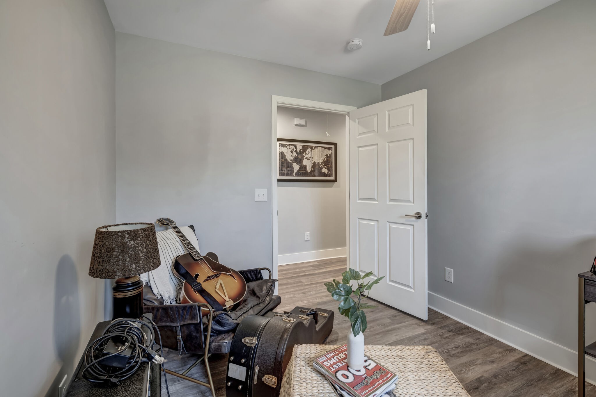 114 River Road Hendersonville, TN 37075 - Photo 8 of 34 a view of a workspace with furniture and wooden floor