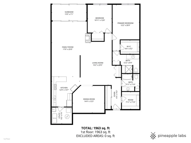 a picture of a floor plan
