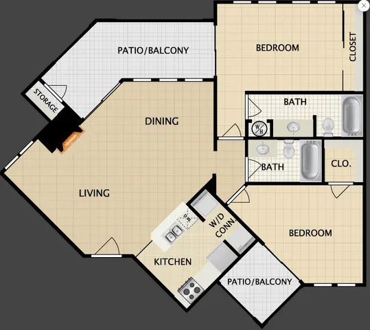 a kitchen with a stove microwave and refrigerator