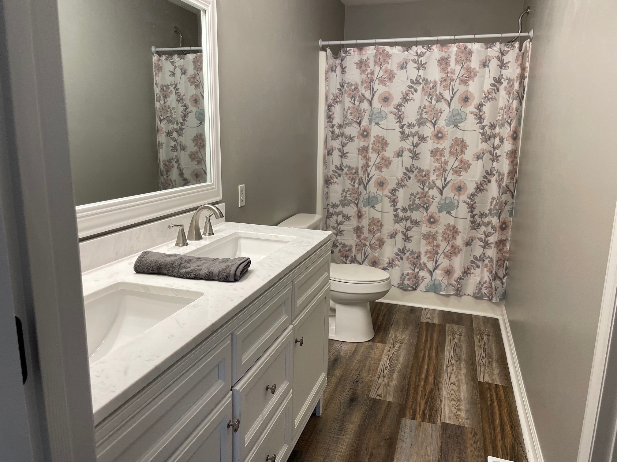 295 Brown Road Morrison, TN 37357 - Photo 16 of 29 a bathroom with a sink toilet and shower