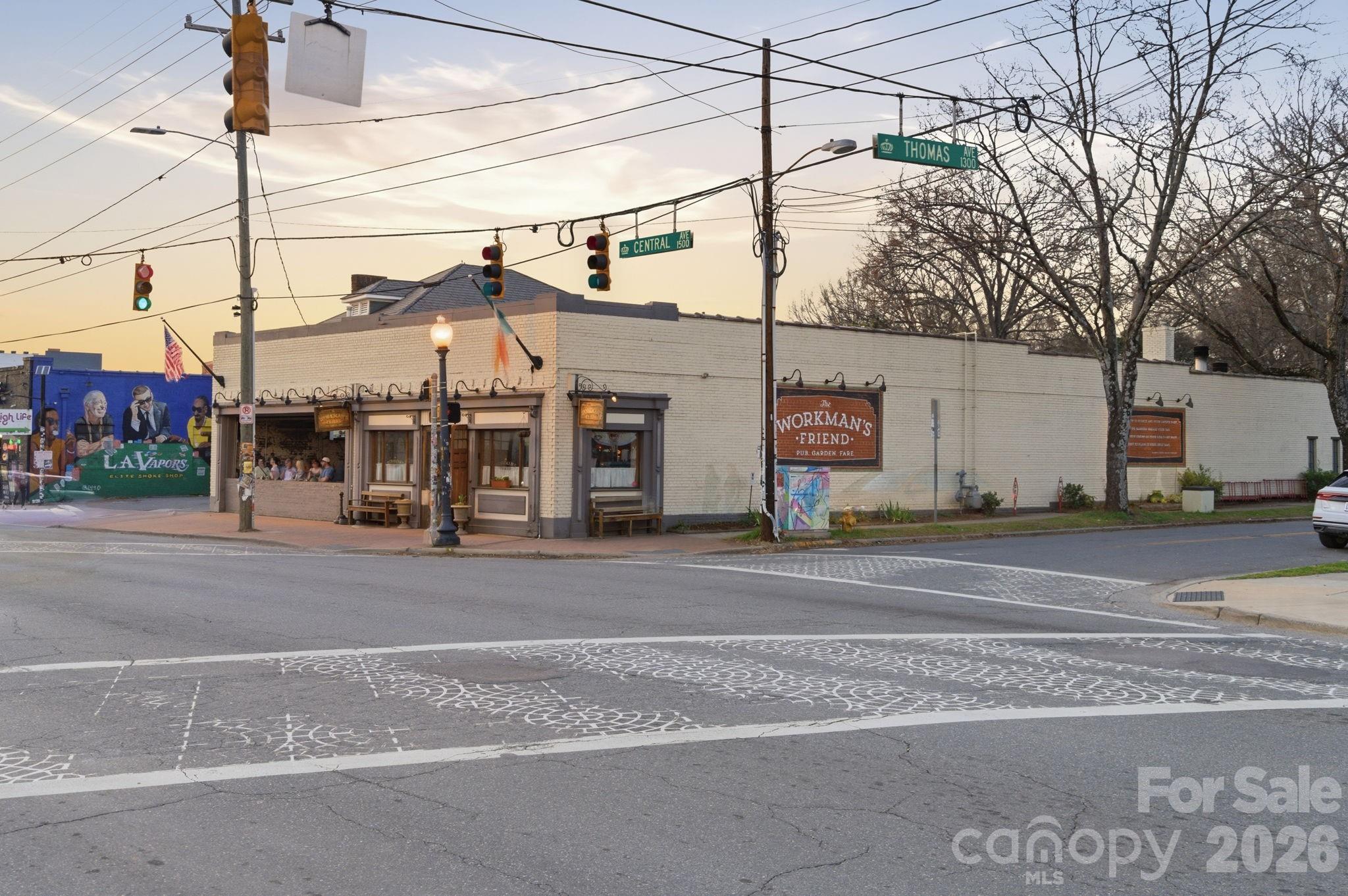 2116 McClintock Road, Unit 123 Charlotte, NC 28205 - Photo 19 of 28 a view of a city street