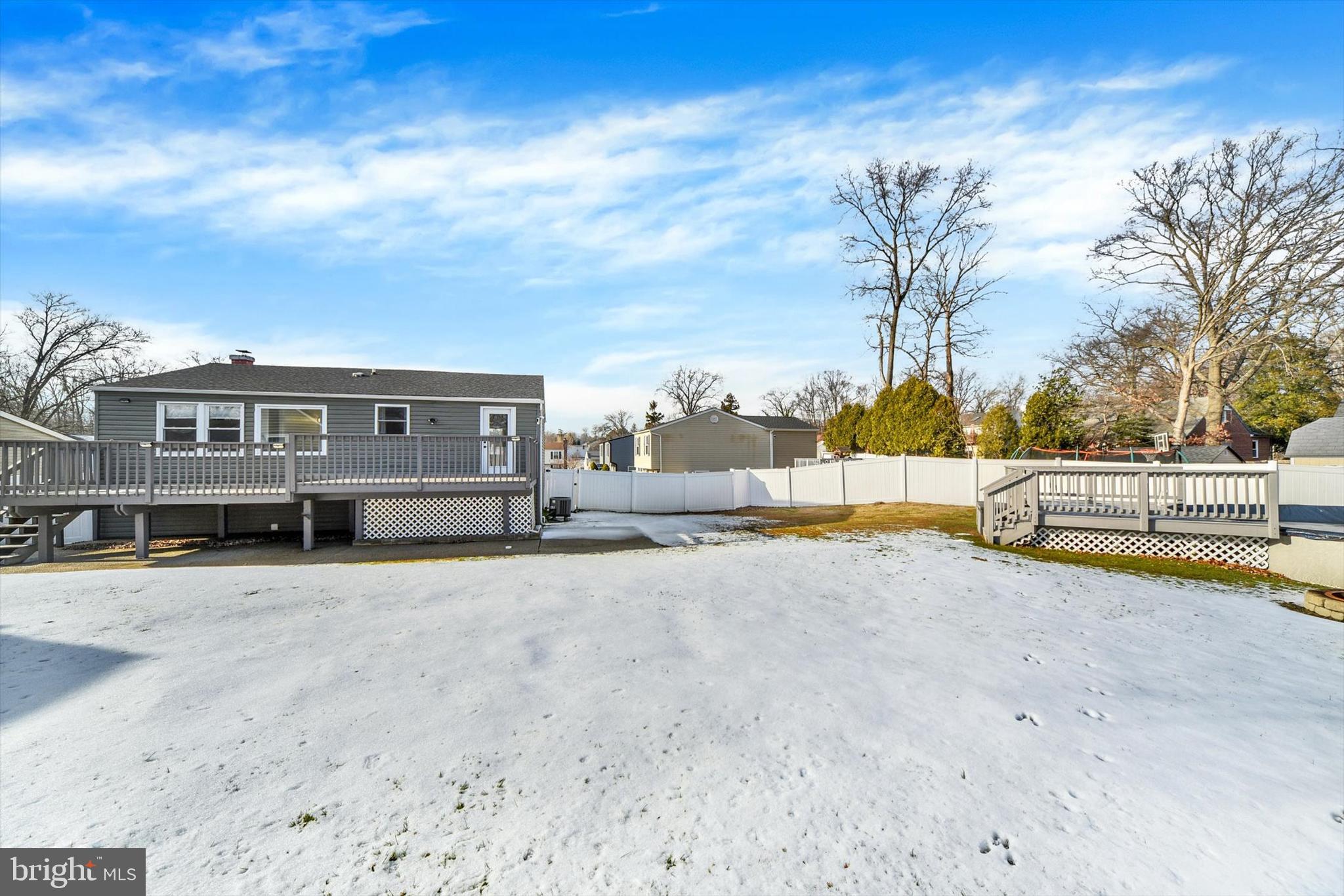 6 Storeys Court Baltimore, MD 21236 - Photo 25 of 27 a view of swimming pool with trees in front of house