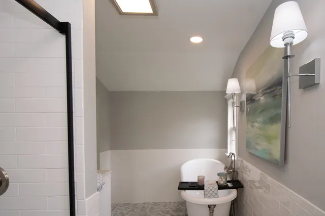 a view of empty room