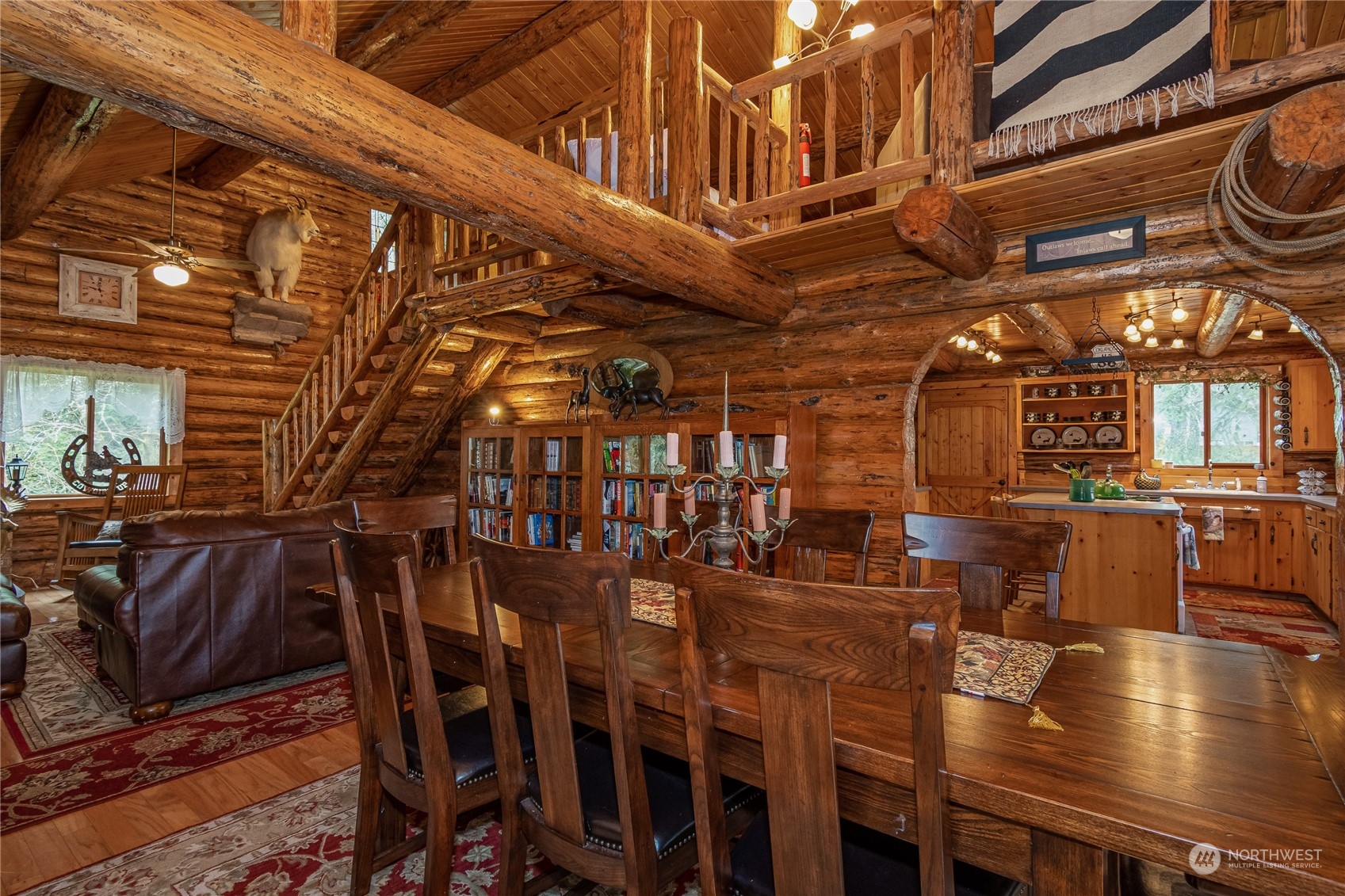 8526 Davenport Road Anderson Island, WA 98303 - Photo 2 of 31 a view of a room with gym equipment
