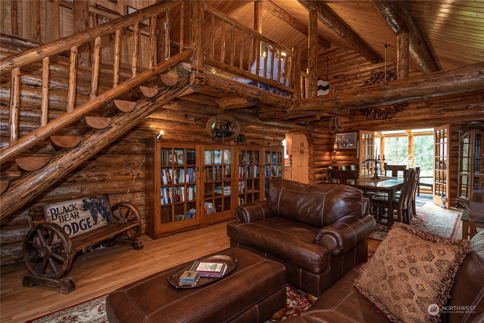 8526 Davenport Road Anderson Island, WA 98303 - Photo 10 of 31 a living room with furniture
