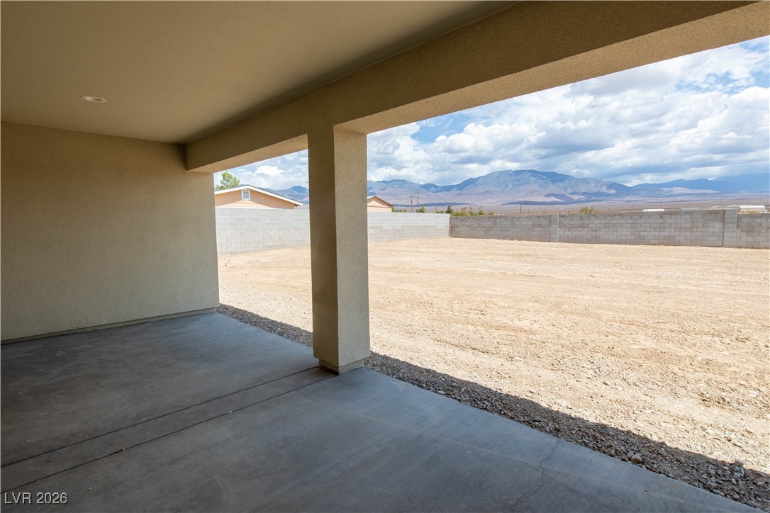 3925 North Mayfield Ranch Road Pahrump, NV 89060 - Photo 23 of 30 Back Patio View