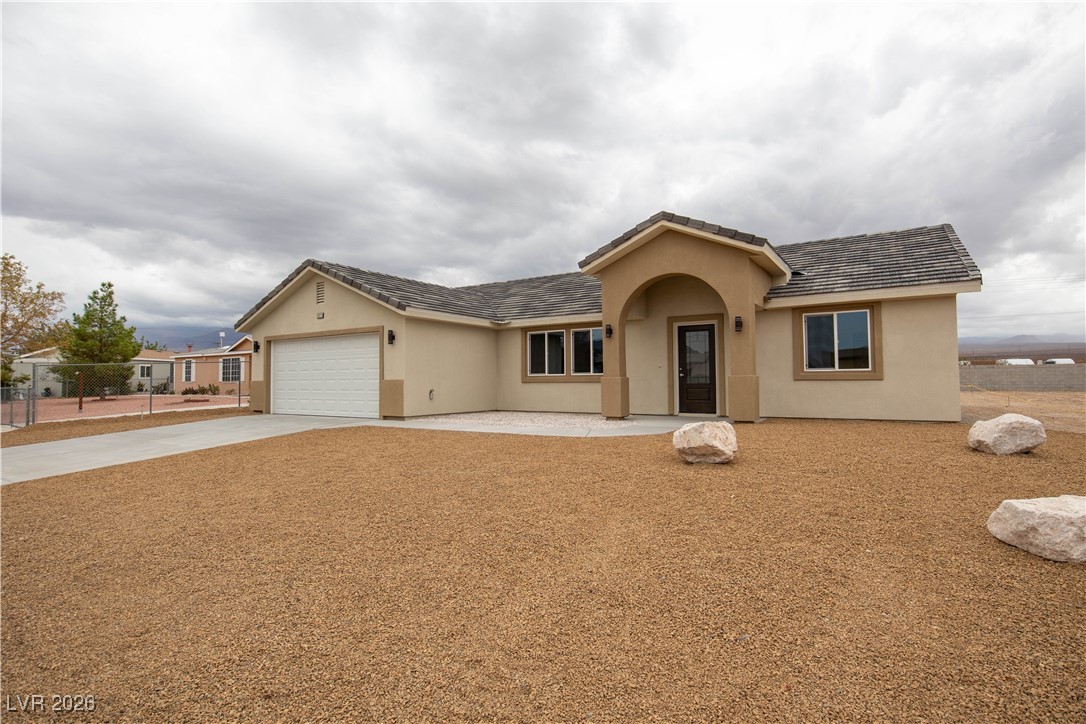 3925 North Mayfield Ranch Road Pahrump, NV 89060 - Photo 3 of 30 Front of the House from the Right
