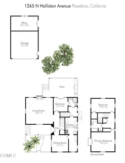 $1,595,000 | 1265 North Holliston Avenue, Pasadena, CA 91104