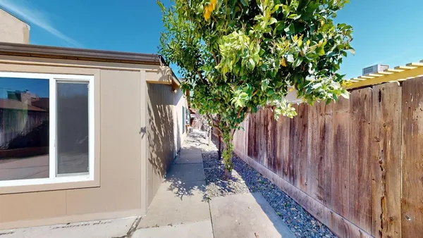 a view of empty room