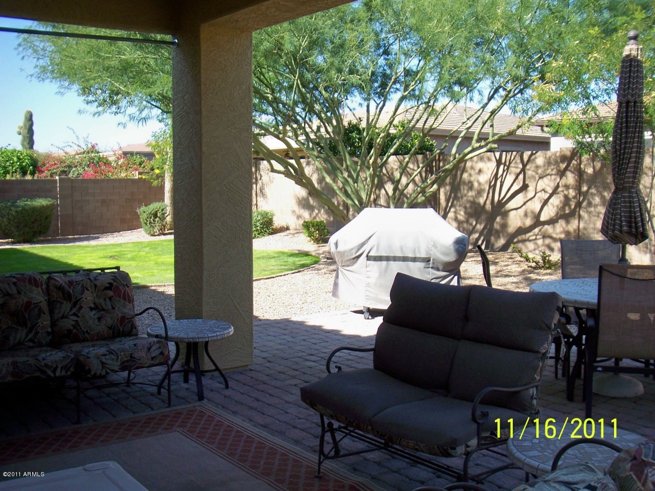 4658 East Decatur Street Mesa, AZ 85205 - Photo 14 of 34 PATIO VIEW