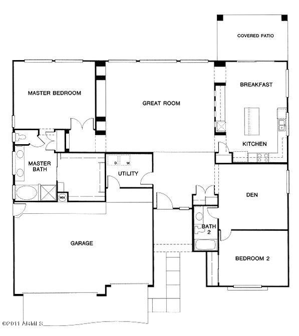 4658 East Decatur Street Mesa, AZ 85205 - Photo 34 of 34 BEAZER MARQUIS FLOOR PLAN