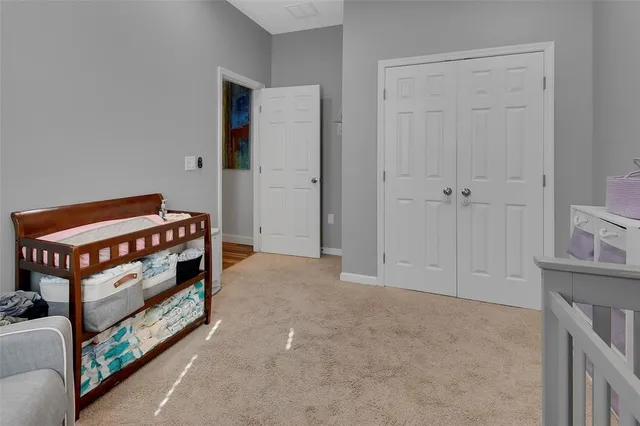 a view of an front door