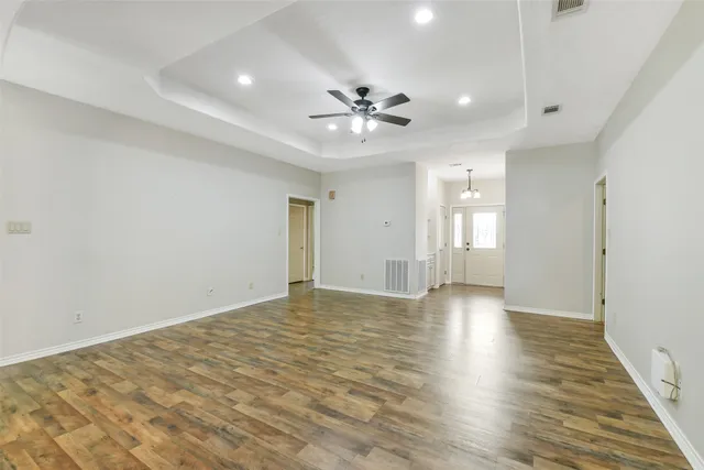 a kitchen with a sink stove and refrigerator