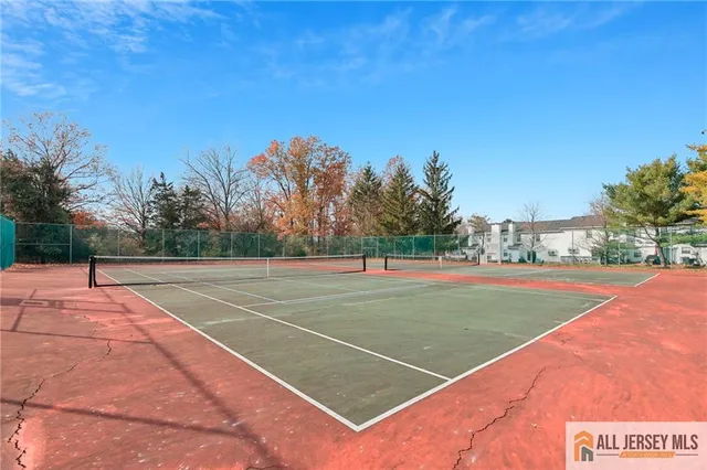 a view of a tennis court