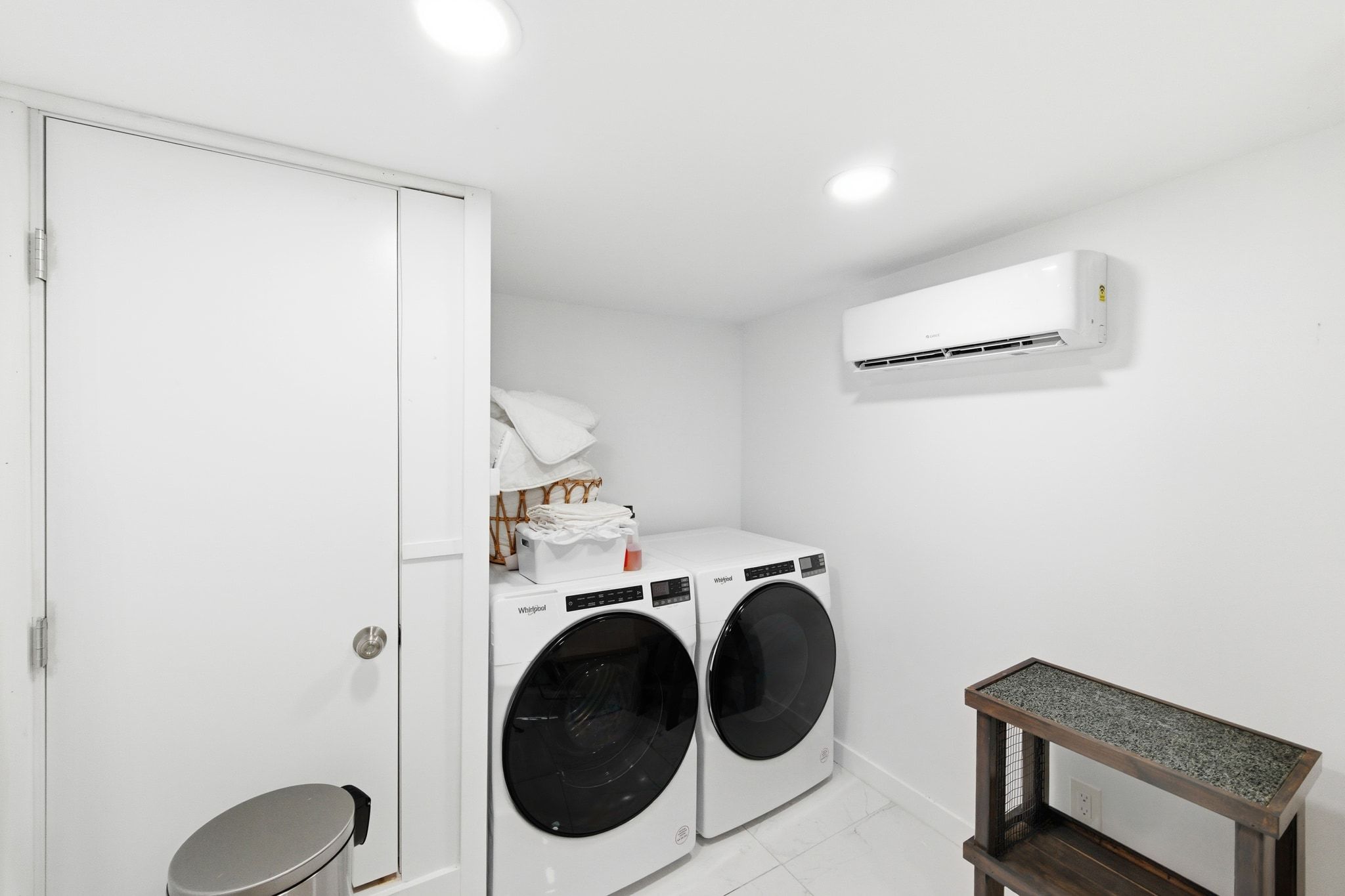 1706 Riverview Street, Unit A Austin, TX 78702 - Photo 19 of 23 a utility room with dryer and washer
