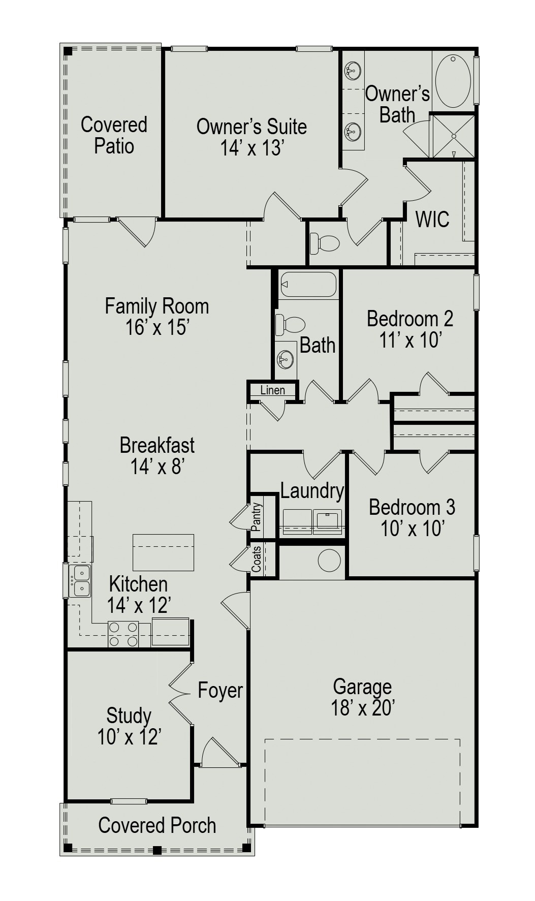 33006 School Hl Road Fulshear, TX 77441 - Photo 20 of 20 Floor Plan