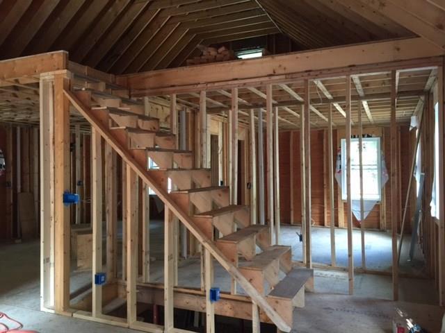 145 Whitney Road Bridgton, ME 04009 - Photo 10 of 26 Stairs to loft