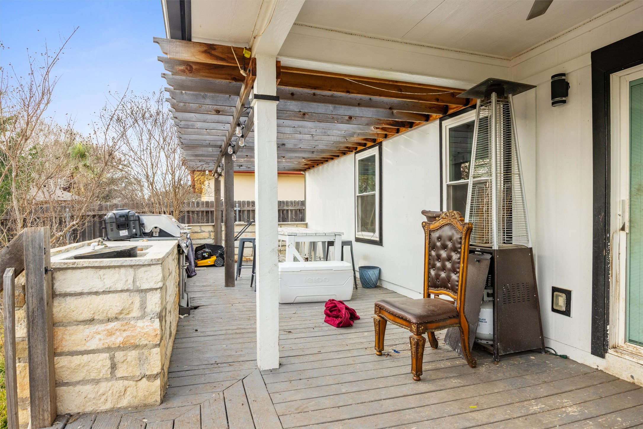 14409 Sandifer Street Austin, TX 78725 - Photo 22 of 31 View of wooden deck
