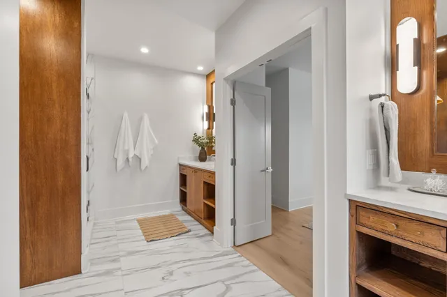 a view of water heater room