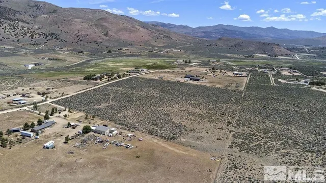 a view of a road with an ocean