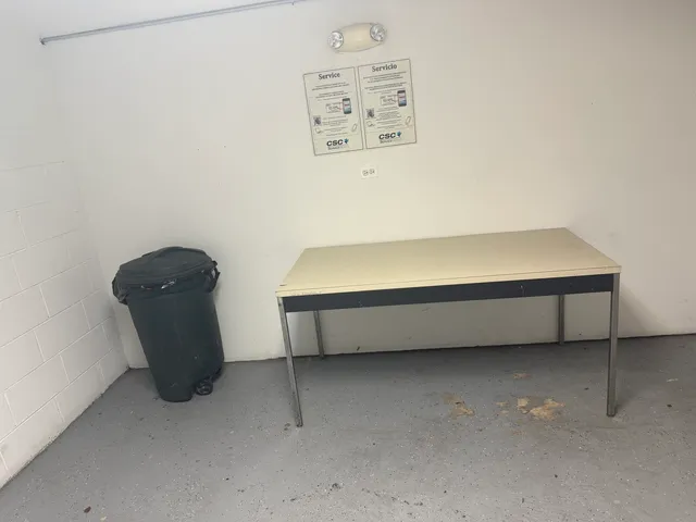 a view of a elevator