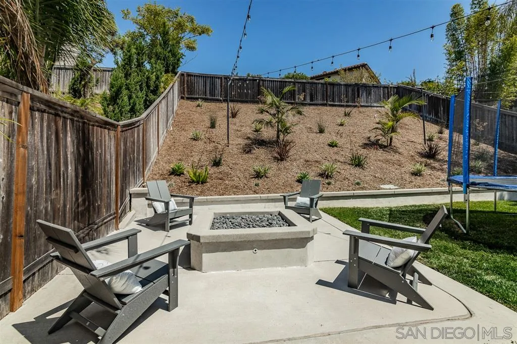 1022 Greenway Road Oceanside, CA 92057 - Photo 12 of 25 a view of a chairs and table in the back yard of the house