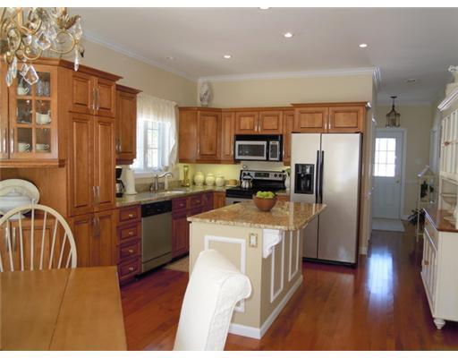 324 Montsweag Road Woolwich, ME 04579 - Photo 14 of 25 Kitchen. Kitchen view with door...