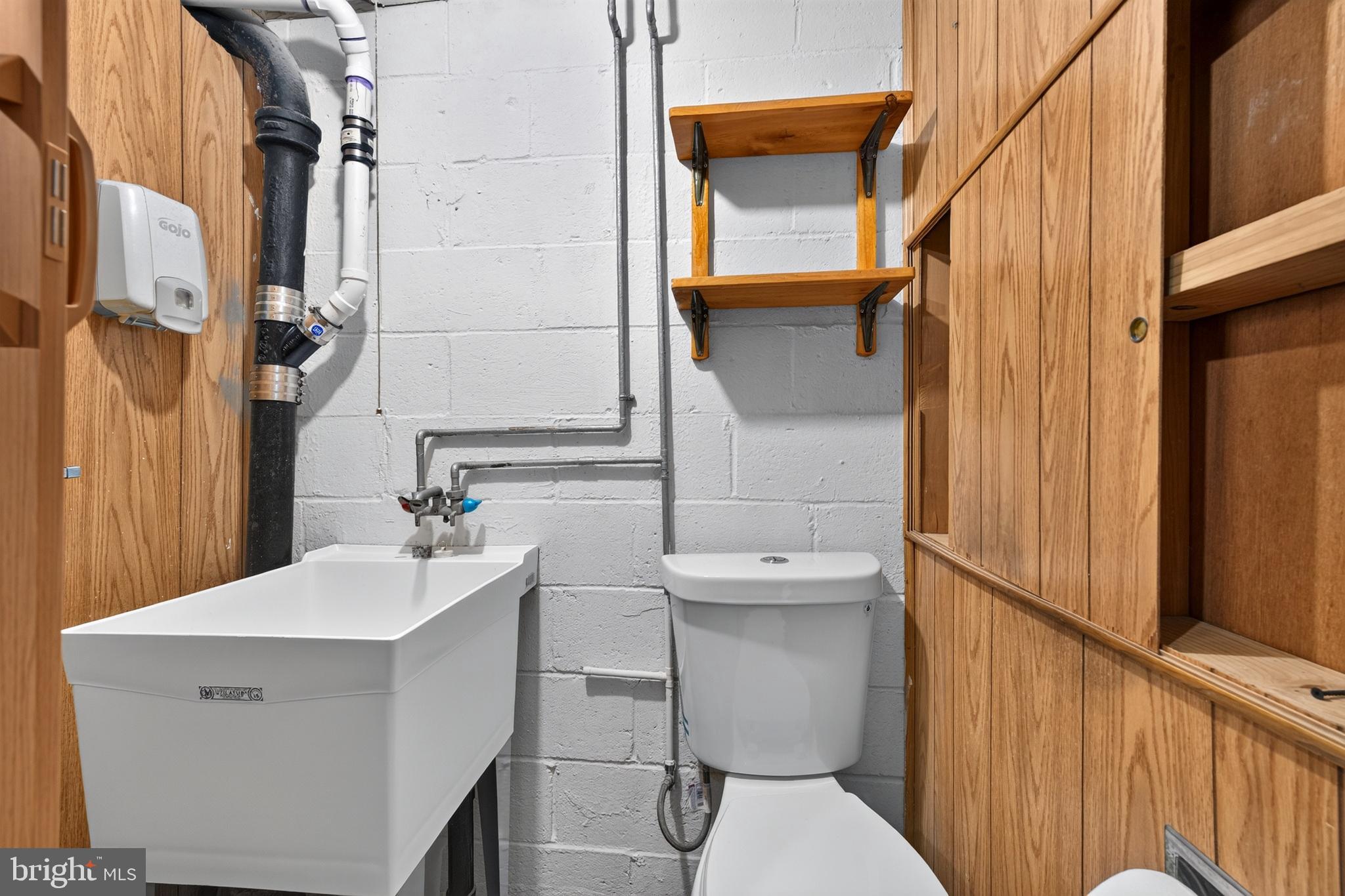 2814 Moorgate Road Dundalk, MD 21222 - Photo 29 of 42 Lower Level Half Bath