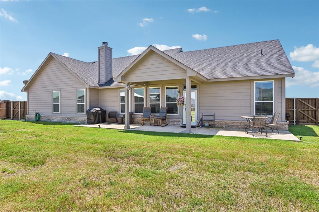 2505 Southern Oak Trail Terrell, TX 75161 - Photo 33 of 38 Lovely back covered porch with added cement patio space