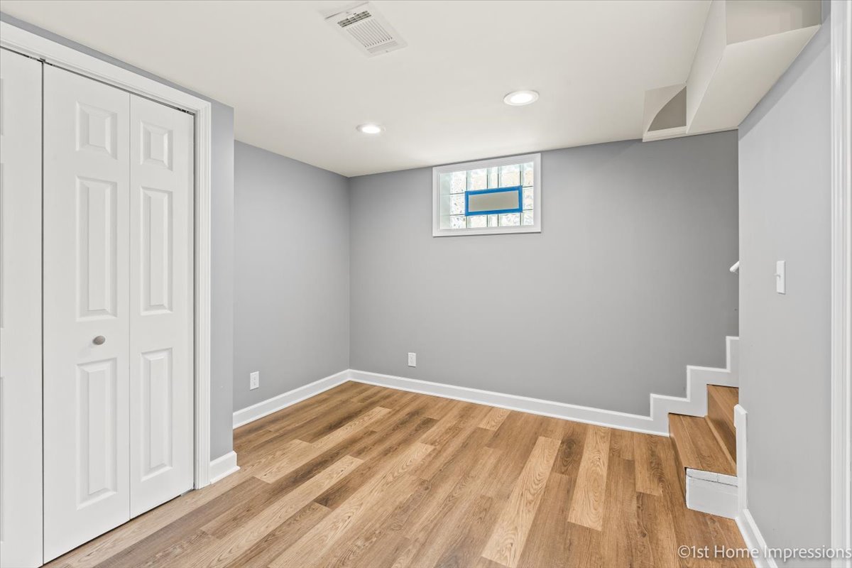 10005 South Sangamon Street Chicago, IL 60643 - Photo 20 of 30 a view of a room with wooden floor and closet area