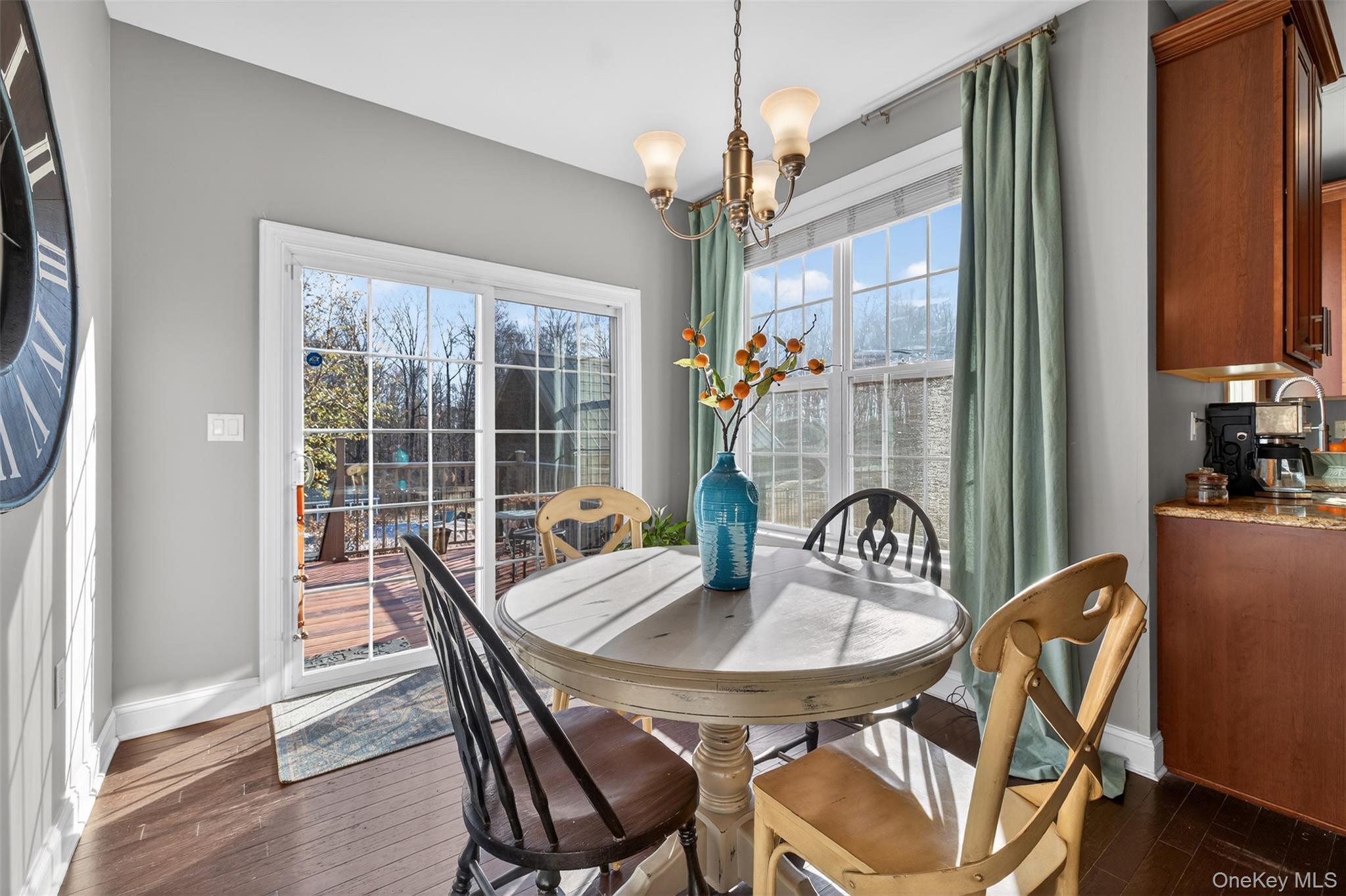 102 Luthien Forrest Road Rock Tavern, NY 12575 - Photo 23 of 45 a view of a dining room with furniture window and outside view