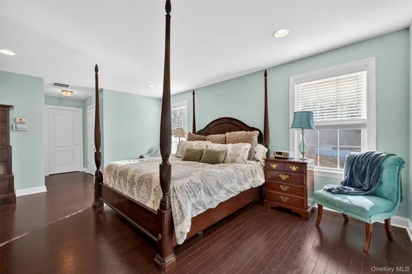 a room with furniture and a window