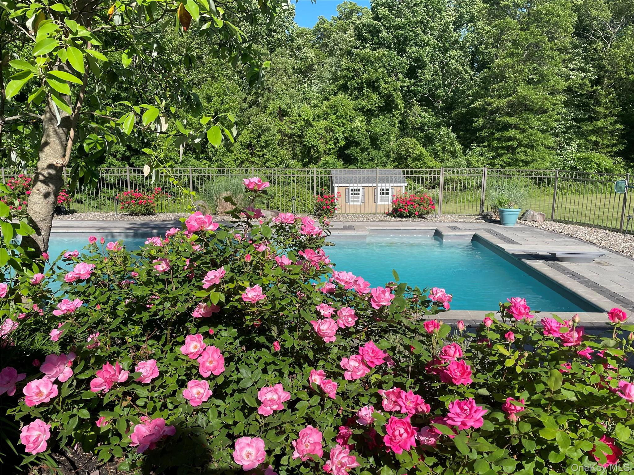 102 Luthien Forrest Road Rock Tavern, NY 12575 - Photo 6 of 45 a view of yard with flowers and trees