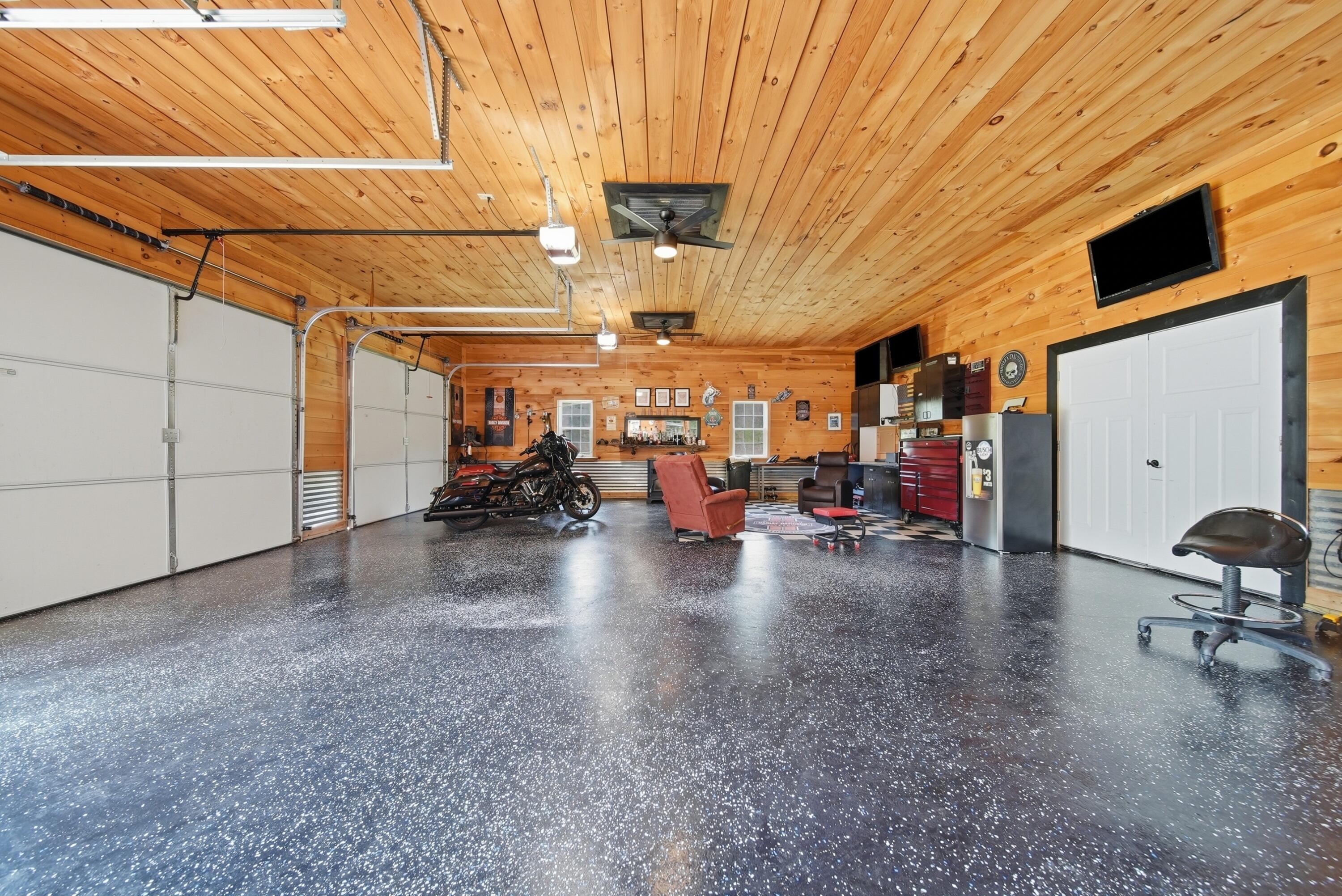 81 Pigeon Brook Road Baldwin, ME 04091 - Photo 46 of 60 High end garage with epoxy floor