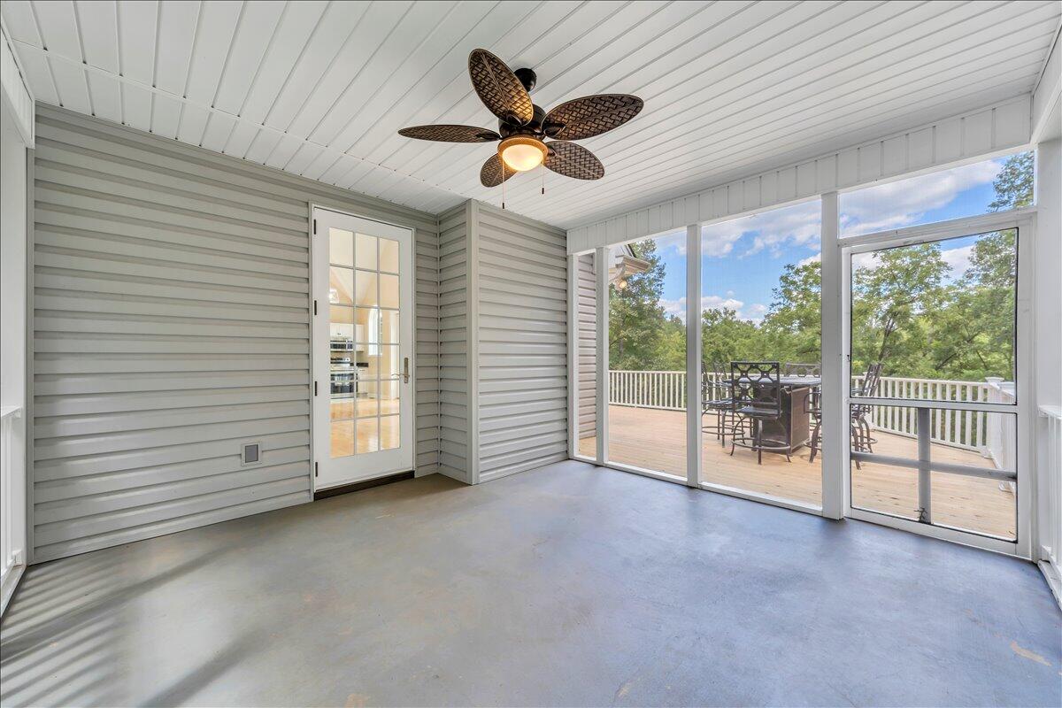 2011 Deep Woods Road Hardy, VA 24101 - Photo 27 of 94 a view of a livingroom with a ceiling fan and window