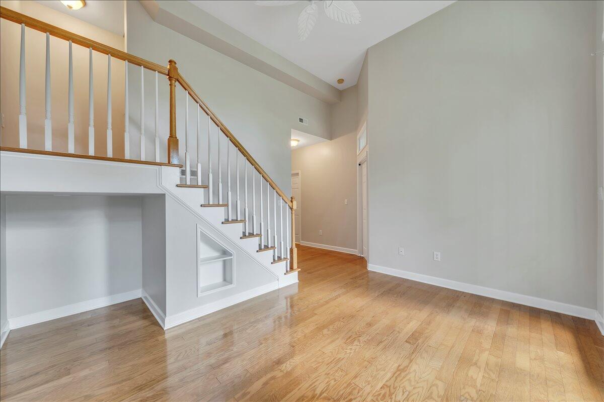 2011 Deep Woods Road Hardy, VA 24101 - Photo 41 of 94 a view of staircase with white walls and a window