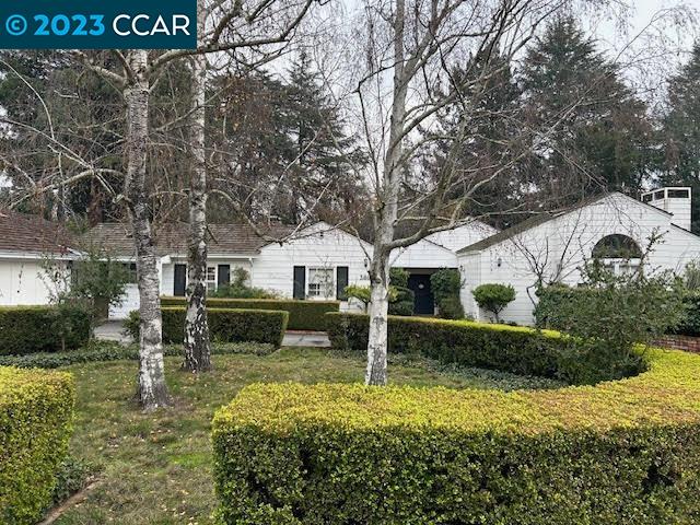 3808 Happy Valley Road Lafayette, CA 94549 - Photo 1 of 1 a view of a house with a yard