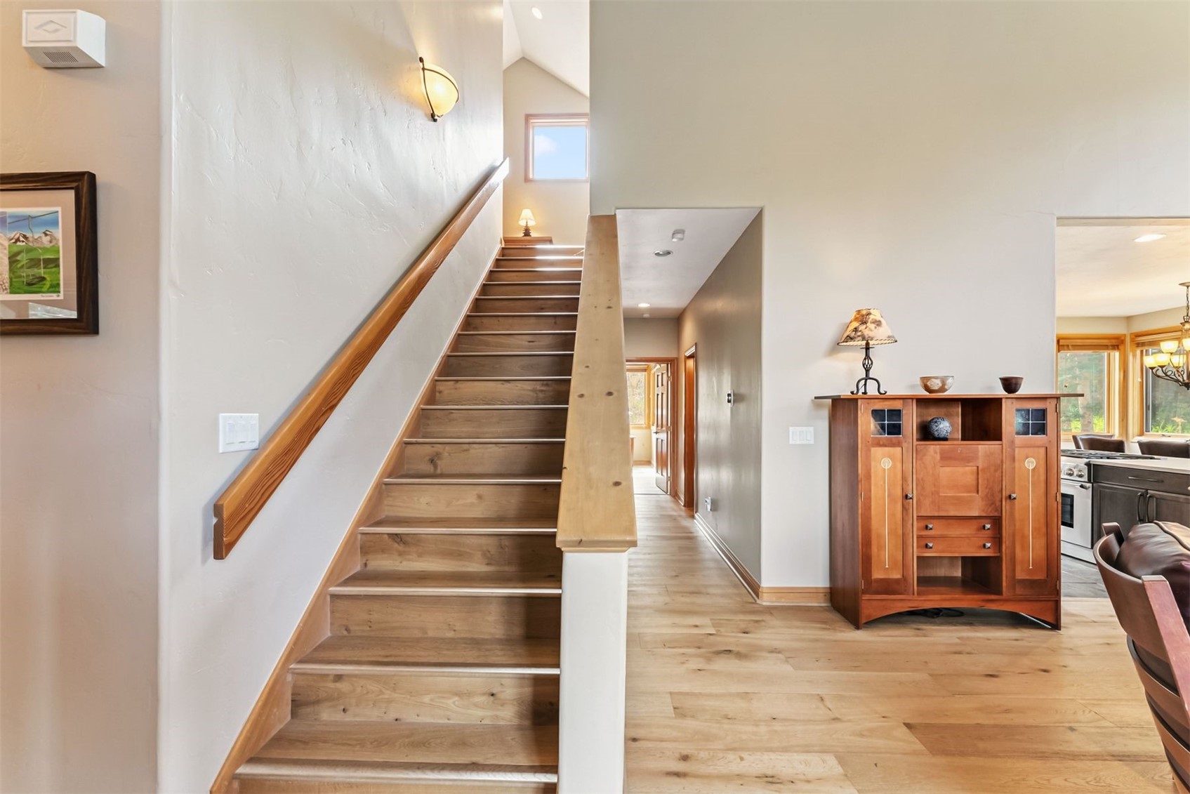 91791 Ryan Gulch Road Silverthorne, CO 80498 - Photo 23 of 48 Stairway leading to the upper level