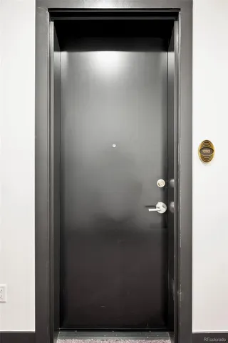 a view of a city with tall buildings