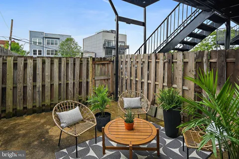 a outdoor view with sitting space