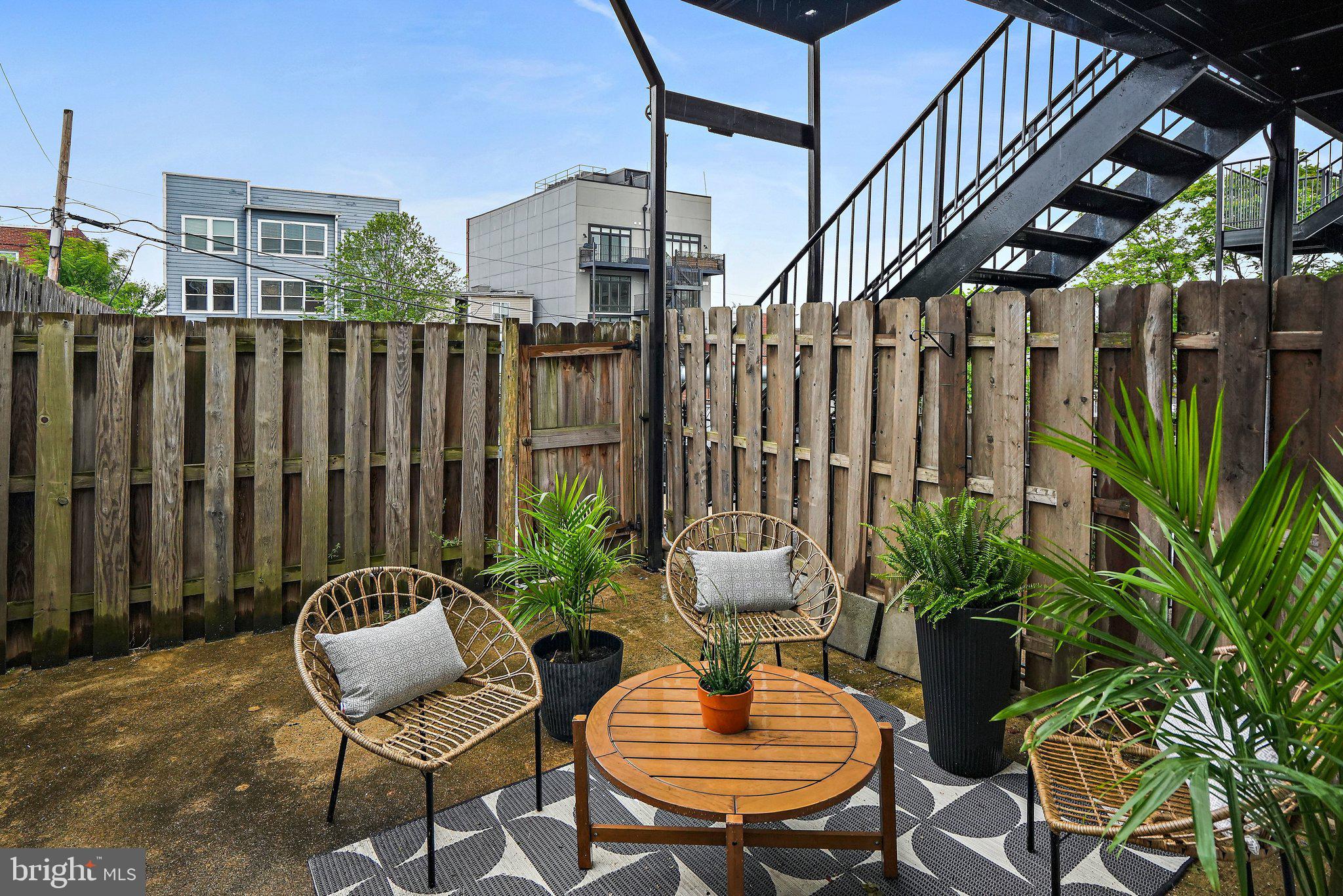 1921 2nd Street Northeast, Unit 102 Washington, DC 20002 - Photo 15 of 19 Awesome Patio!