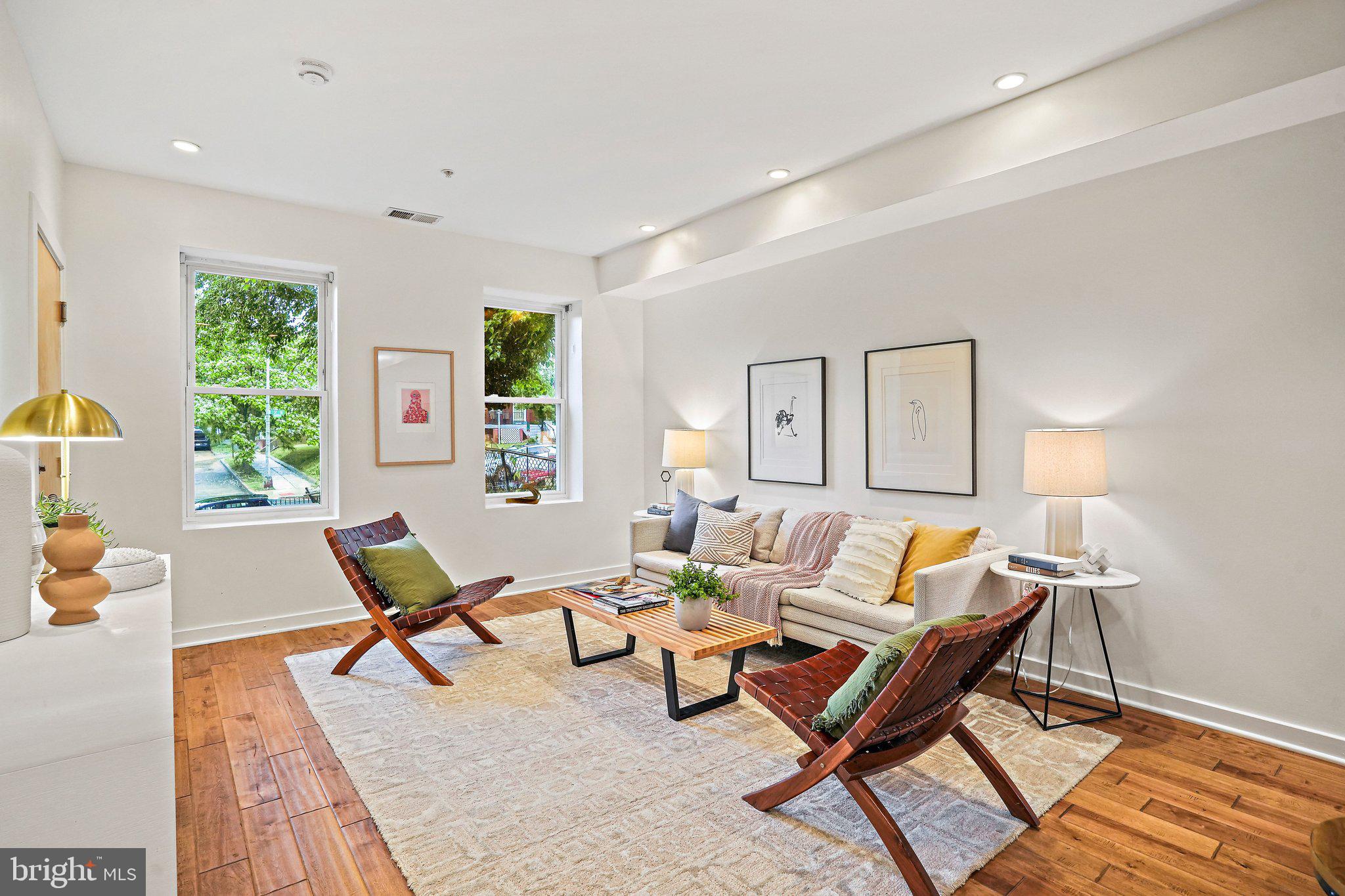 1921 2nd Street Northeast, Unit 102 Washington, DC 20002 - Photo 2 of 19 Big bright living room
