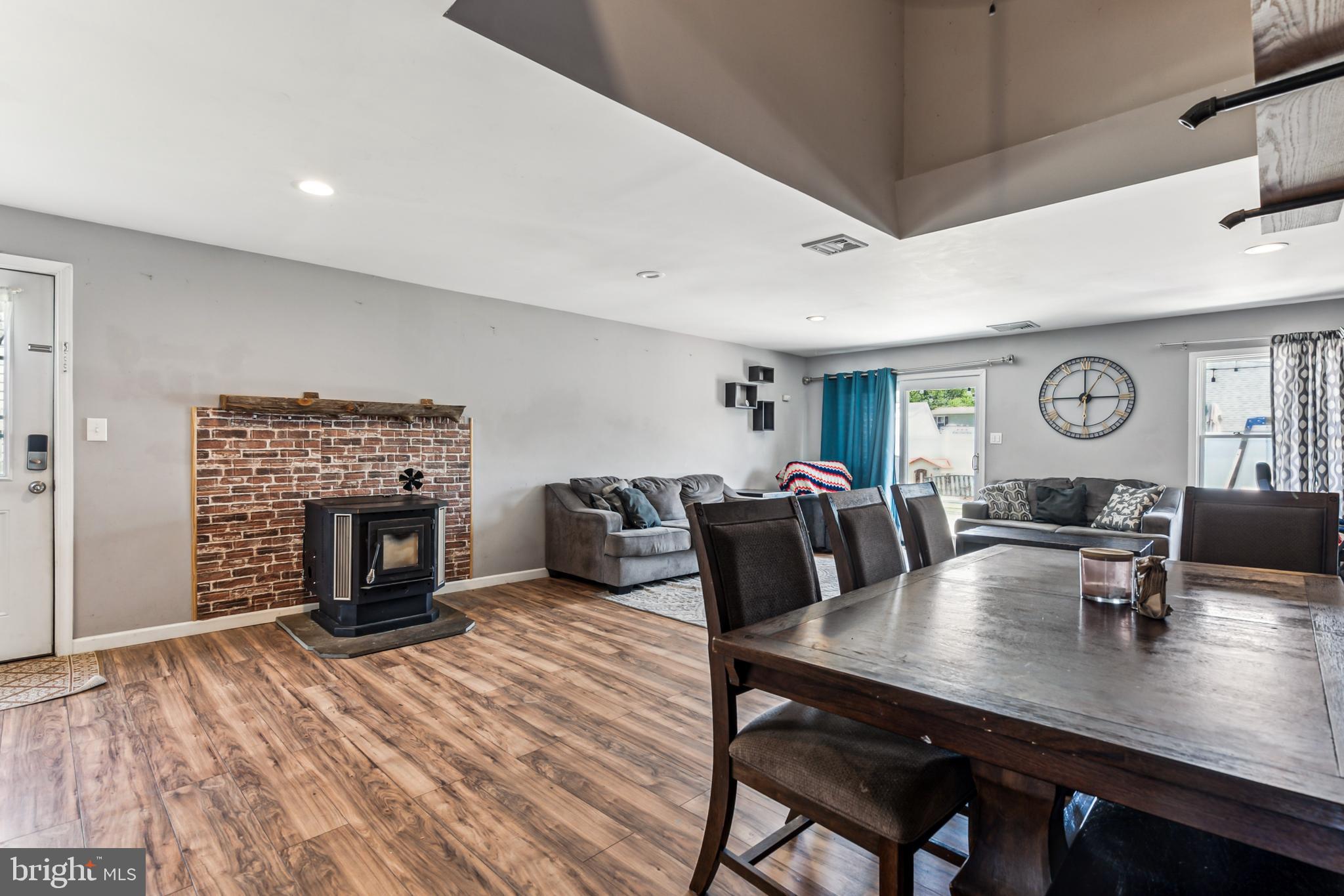 10 Greenbriar Road Levittown, PA 19057 - Photo 6 of 25 Cozy and Warm Pellet Stove