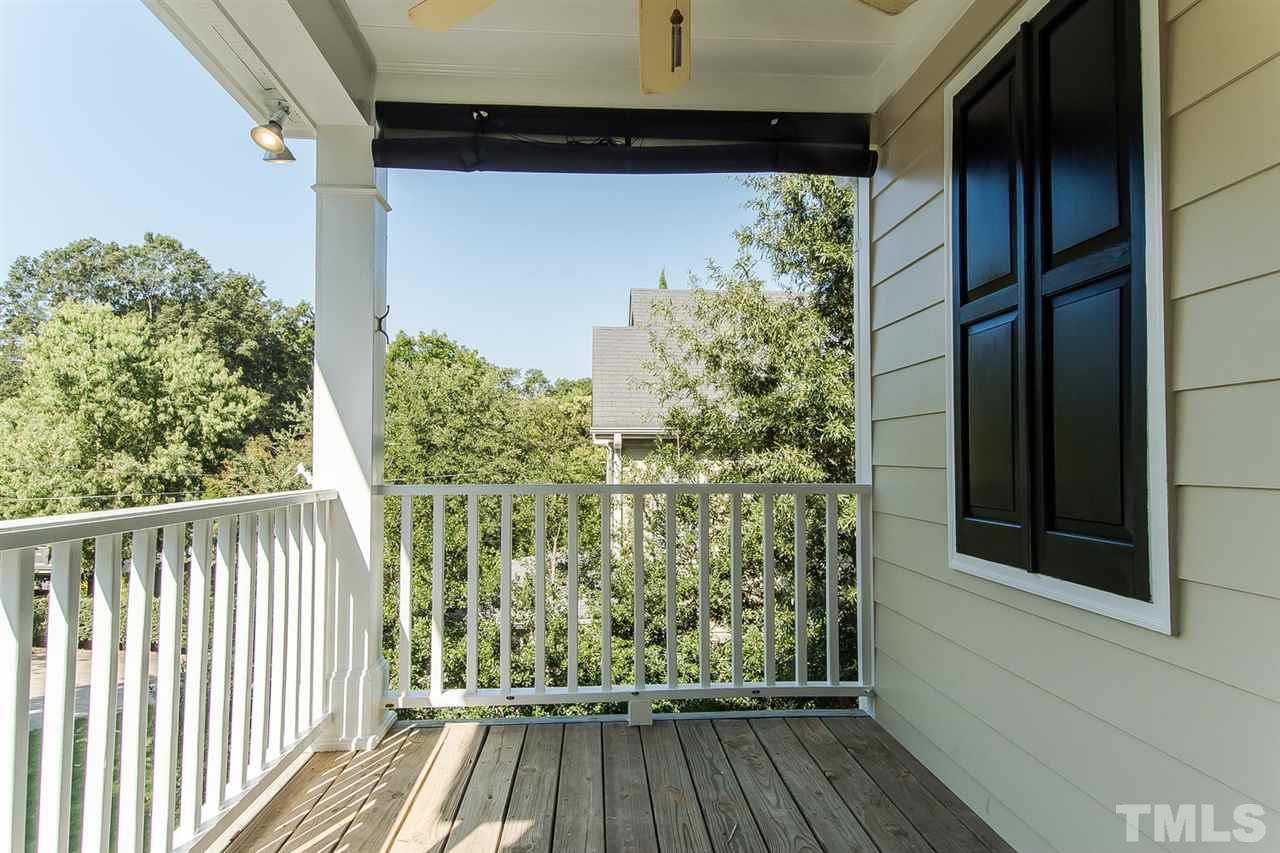 2712 Clark Avenue Raleigh, NC 27607 - Photo 14 of 24 a view of a balcony with wooden floor