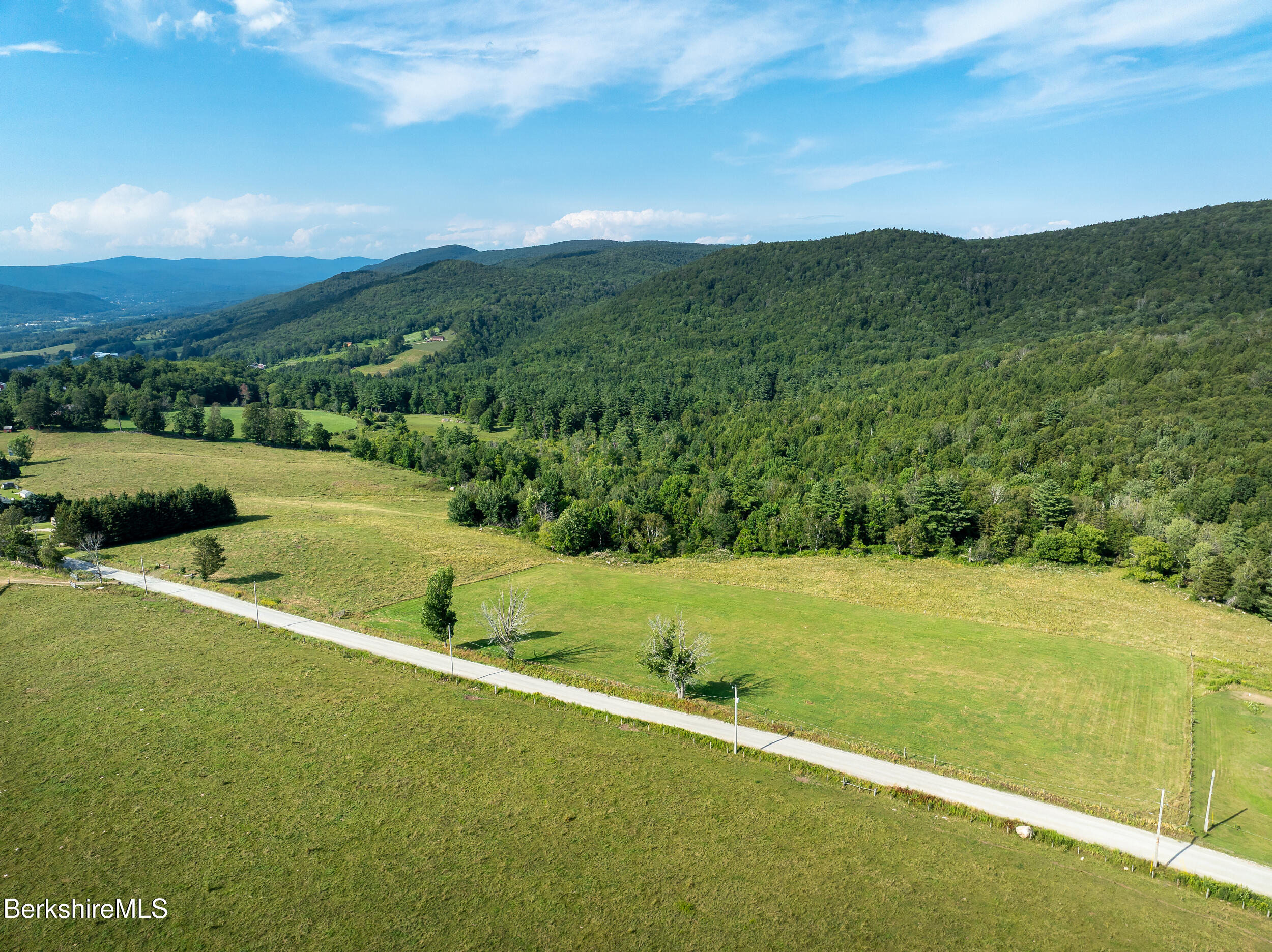 Lot 9 East Stewart White Road Cheshire, MA 01225 - Photo 3 of 6 Aerial Facing Northeast