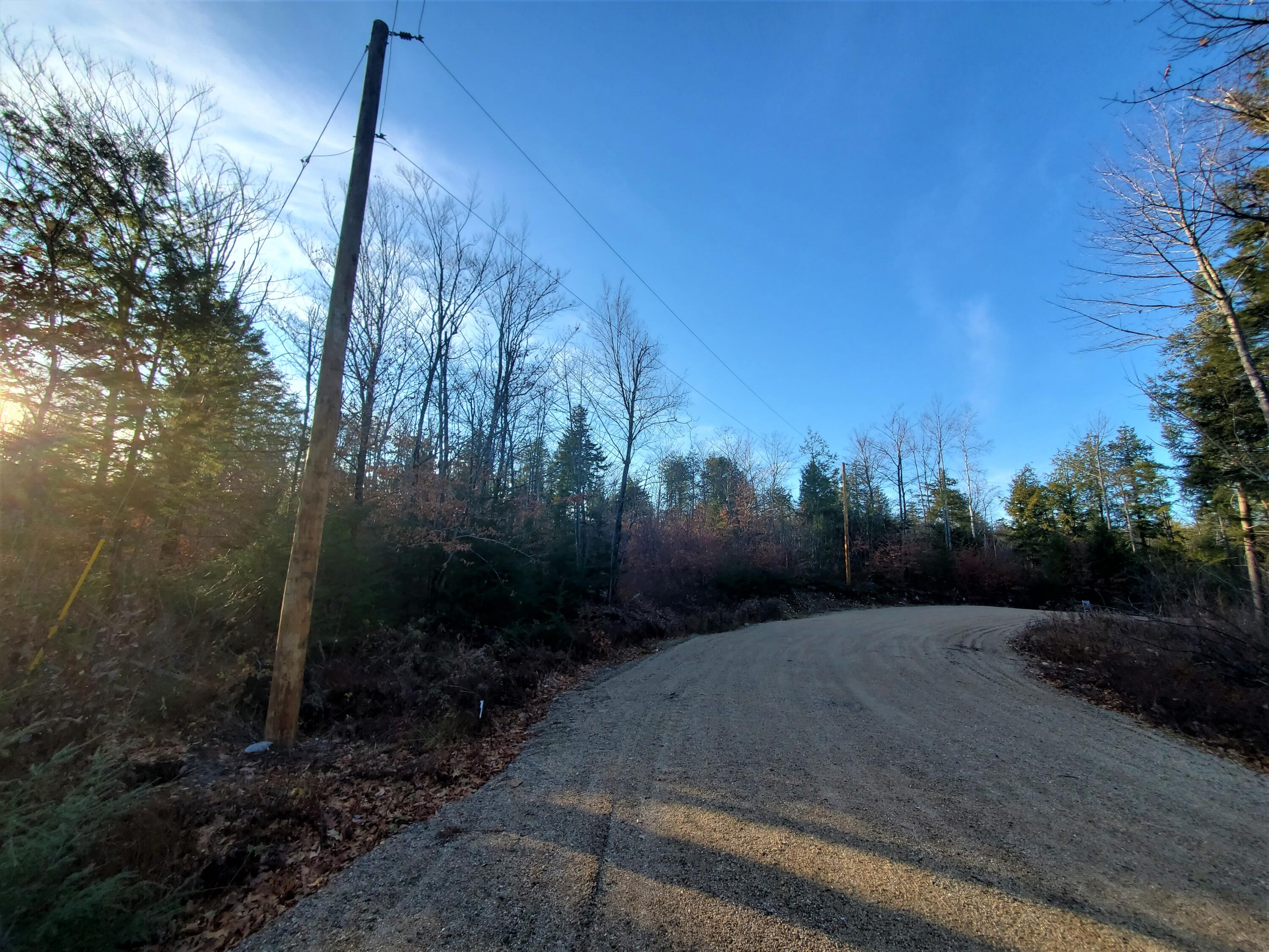 23-6 Ward Road Sebago, ME 04029 - Photo 2 of 4 23-6 Ward Rd - rd ftg w/utility poles